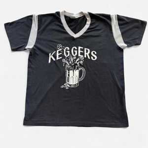 Stedman Men's Grey and Black T-shirt